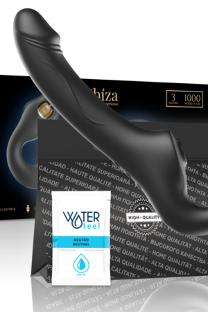 IBIZA - VIBRADOR STRAPLESS CONTROL REMOTO 3 MOTORES 1000 COMBINACIONES.