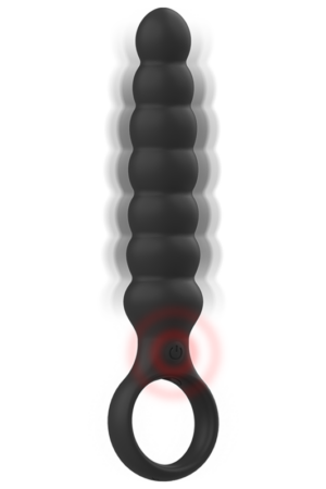 BLACK&SILVER - BOB POWERFUL SILICONE ANAL DILATOR