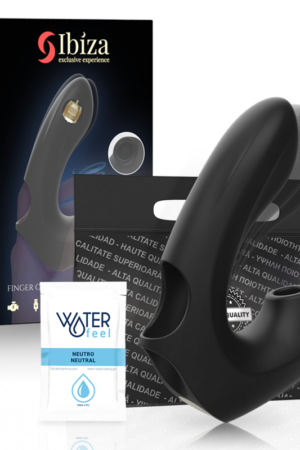 IBIZA - POWERFUL VIBRATING AND CLITORIS SUCTION THIMBLE