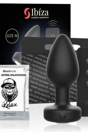 IBIZA - PLUG ANAL CONTROL REMOTO TALLA M
