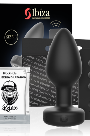 IBIZA - PLUG ANAL CONTROL REMOTO TALLA L