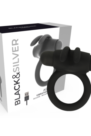 BLACK&SILVER - AGRON RING 2.O
