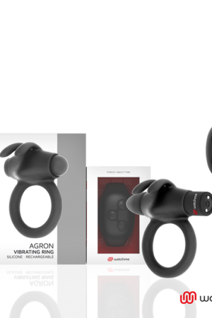 BLACK&SILVER - AGRON REMOTE CONTROL COCKRING WATCHME