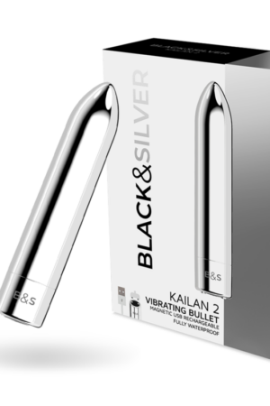 BLACK&SILVER - BALA MAGNETICA VIBRADORA KAILAN 2 SILVER