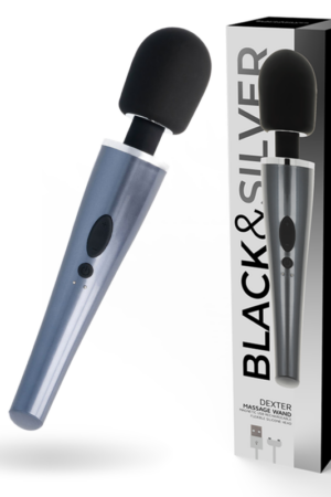 BLACK&SILVER - DEXTER MASSAGE WAND