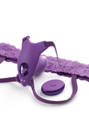 FANTASY FOR HER - ARNES MARIPOSA G-SPOT CON VIBRADOR, RECARGABLE & CONTROL REMOTO VIOLETA