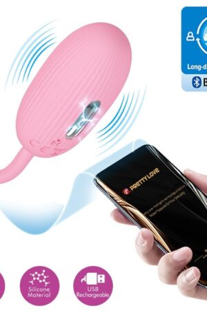 PRETTY LOVE - DOREEN HUEVO VIBRADOR RECARGABLE ROSA