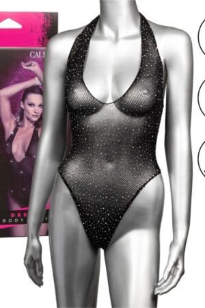 CALEXOTICS - RADIANCE BODY CON ESCOTE EN V PROFUNDO PEDRERÍA
