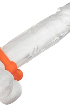 CALEXOTICS - ALPHA ANILLO DOBLE BOLA NARANJA