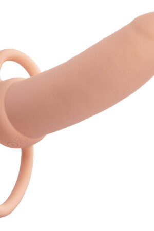 CALEXOTICS - MAXX THICK DUAL PENETRATOR 10 VIBRATIONS FLESH