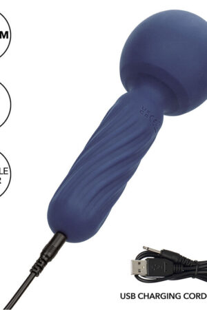 CALEXOTICS - CHARISMA SEDUCTION MASAJEADOR 12 FUNCIONES 17,75 CM X 6,25 CM MORADO