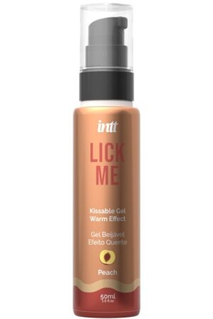 INTT - LICK ME PEACH EDIBLE GEL HEAT EFFECT