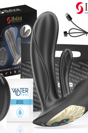 IBIZA - VIBRADOR WEARABLE CON ESTIMULACIÓN PUNTO-G Y CLÍTORIS CON CONTROL REMOTO