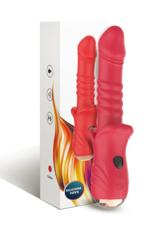 ARMONY - POINT A STIMULATING VIBRATOR DILDO RED