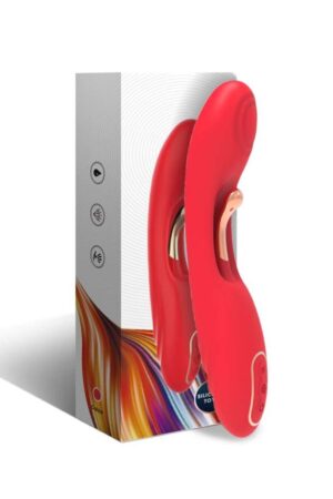 ARMONY - VIBRADOR CON LENGUA OSCILANTE ROJO