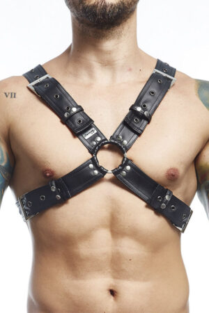 MOB - DNGEON BLACK HARNESS BELT ONE SIZE X