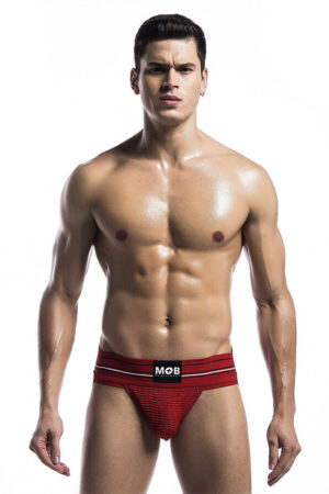 MOB - CLASSIC RED THONG SIZE XL