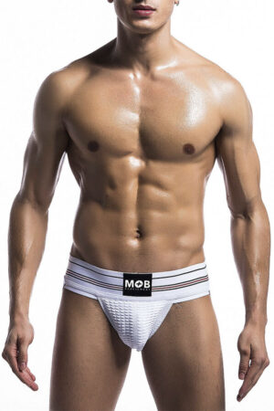 MOB - CLASSIC WHITE THONG SIZE XL