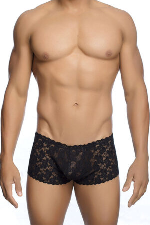 MOB - BLACK LACE BOXER SIZE S/M