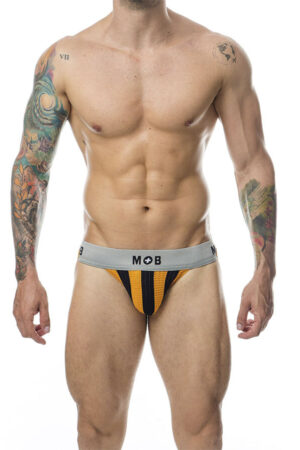 MOB - JOCK CLASICO STRIPE NARANJA TALLA S