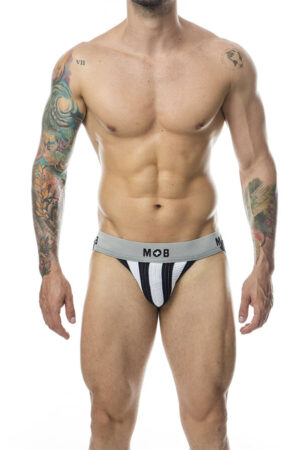 MOB - JOCK CLASICO STRIPE BLANCO TALLA S