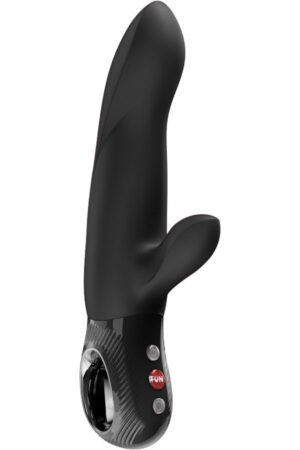 FUN FACTORY - BI STRONIC ARC CONEJO ESTIMULADOR DE EMPUJE NEGRO
