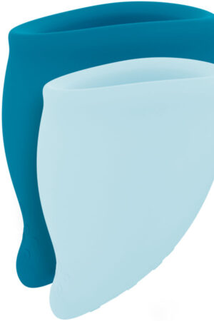 FUN FACTORY - FUN MENSTRUAL CUP KIT TURQUOISE