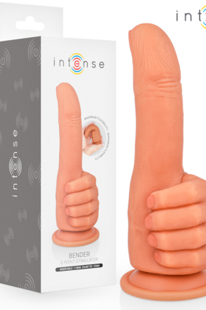 INTENSE - BENDER G-SPOT STIMULATOR FLEXIBLE HAND 11.3 CM