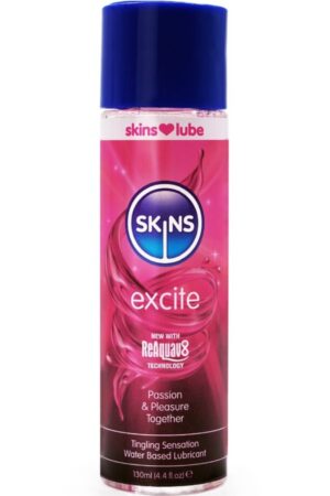SKINS - EXCITE WATER-BASED LUBRICANT 130 ML