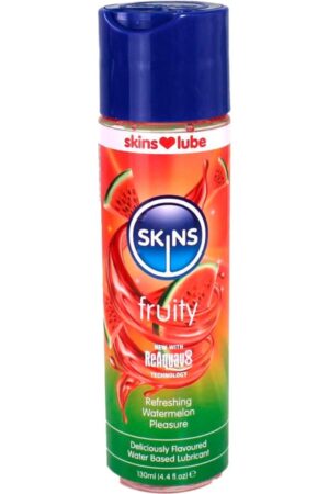 SKINS - FRUITY WATER-BASED LUBRICANT WATERMELON 130 ML