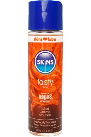 SKINS - TASTY WATER-BASED LUBRICANT SALTED CARAMEL 130 ML