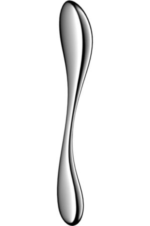 SATISFYER - STAR FORCE 3 STAINLESS STEEL DOUBLE-ENDED DILDO