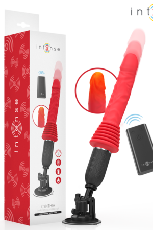 INTENSE - CYNTHIA REMOTE CONTROL THRUSTING VIBRATOR WITH HEAT
