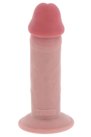 GET REAL - DELUXE THICK DOUBLE-DENSITY TPE DONG 18 CM