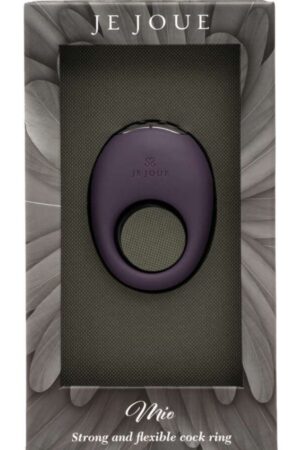 JE JOUE - MIO ANILLO PARA EL PENE VIBRADOR FUERTE Y FLEXIBLE MORADO
