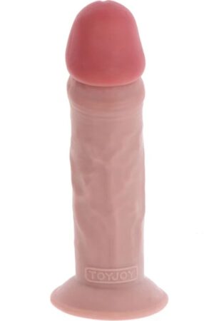 GET REAL - DILDO DELUXE DONG GRUESO DE DOBLE DENSIDAD TPE 23 CM