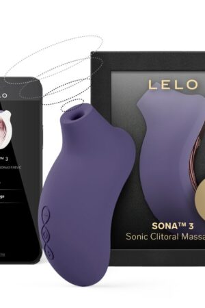 LELO - SONA 3 SONIC CLITORAL MASSAGER WHITE