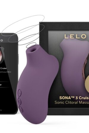 LELO - SONA 3 CRUISE SONIC CLITORAL MASSAGER BLACK