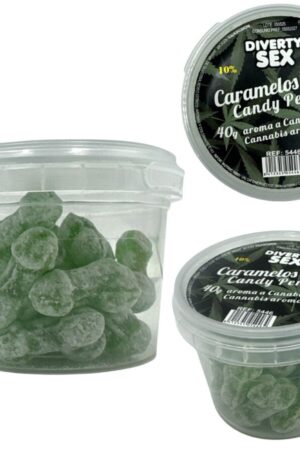 DIABLO GOLOSO - 20 CANNABIS AROMA PENIS CANDIES