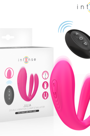 INTENSE - JULIA DOUBLE VIBRATOR CLAMP STIMULATOR REMOTE CONTROL