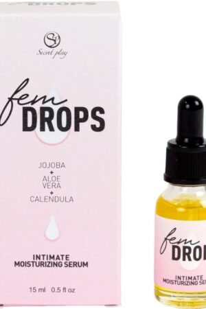 SECRETPLAY - FEM DROPS INTIMATE MOISTURIZING SERUM 15 ML