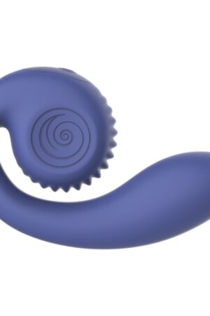 SNAIL VIBE - GIZI LITE DUAL G-SPOT & CLITORAL PURPLE VIBRATOR