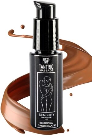 EROS-ART - ACEITE MASAJE TÁNTRICO NATURAL Y AFRODISÍACO CHOCOLATE 30 ML