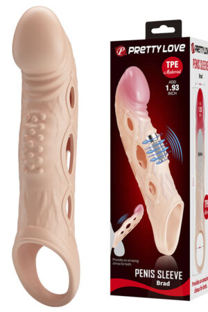 PRETTY LOVE - BRAD VIBRATING PENIS SLEEVE