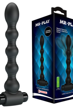 MR PLAY - MASAJEADOR PLUG ANAL CON VIBRACIÓN