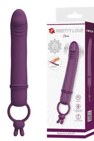 PRETTY LOVE - CORA VIBRADOR FORMA PENE CON ANILLO DE SUJECIÓN