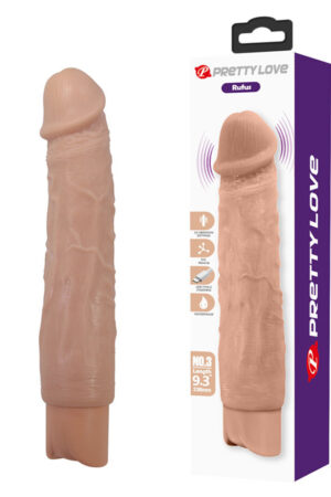 PRETTY LOVE - RUFUS VIBRADOR REALÍSTICO FLEXIBLE