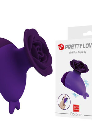 PRETTY LOVE - DOLPHIN MINI VIBRATOR WITH CLIP