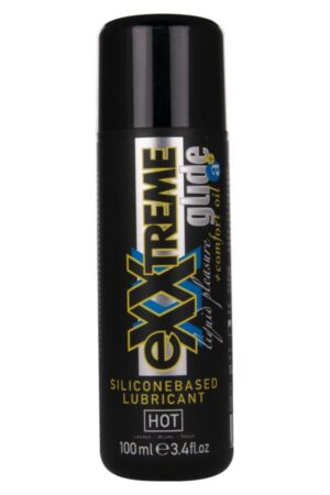 HOT - EXXTREME GLIDE SILICONEBASED LUBRICANT + COMFORT OIL A+ 100 ML