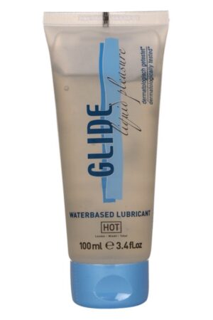 HOT - GLIDE LIQUID PLEASURE WATERBASED LUBRICANT 100 ML